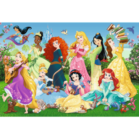 Puzzle Trefl 100el Disney Princess: Czarujące księżniczki - 2